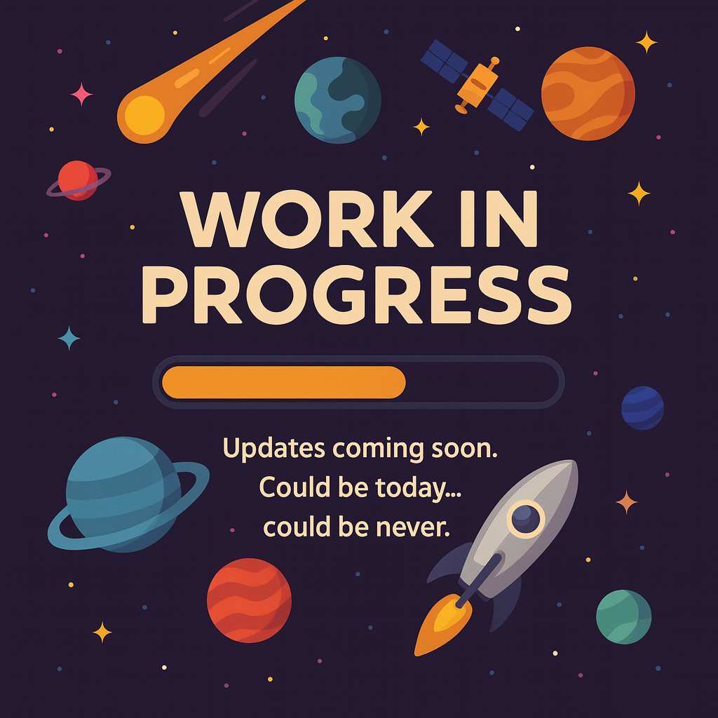 Blog Work In Progress